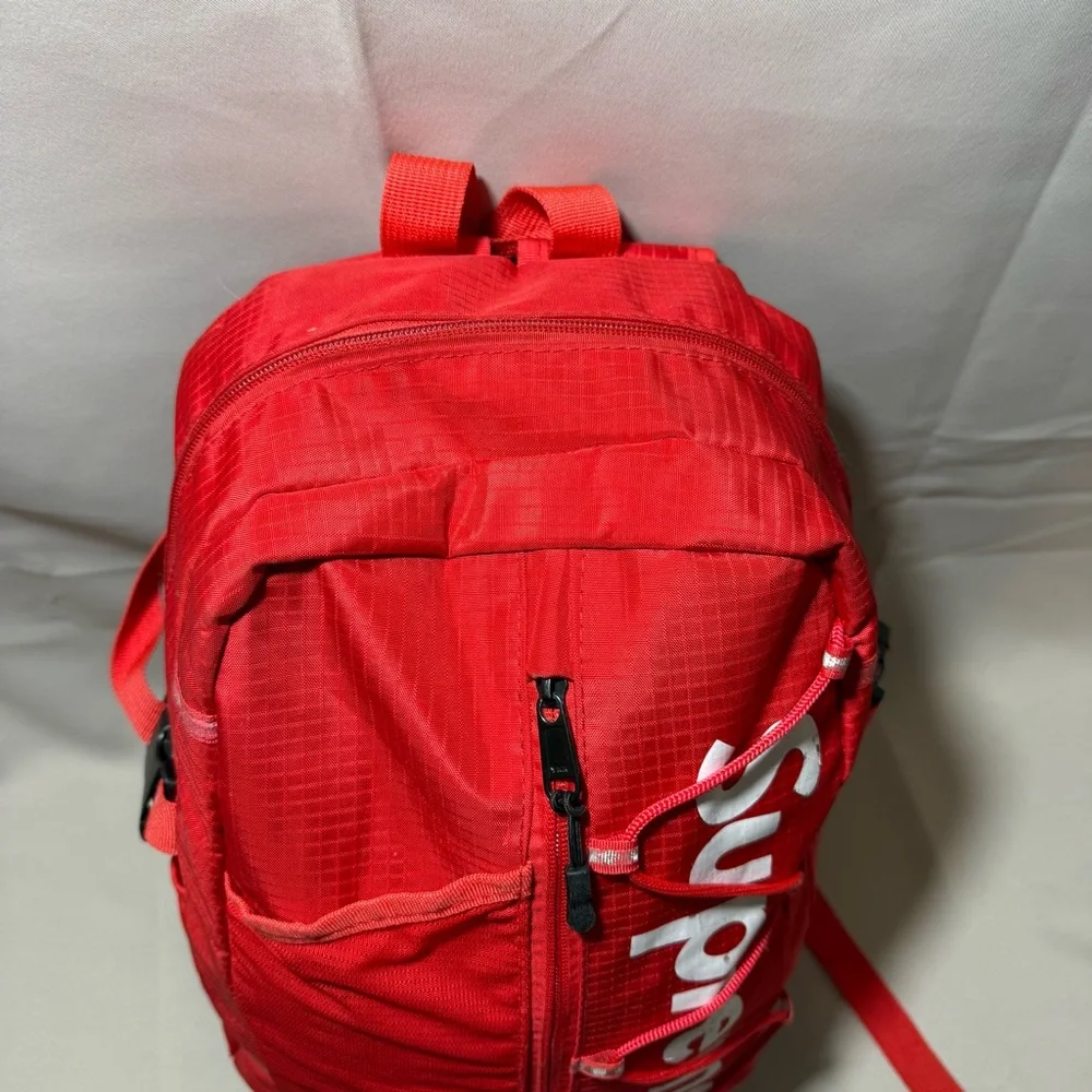 Supreme Backpack Red SS17 Style
